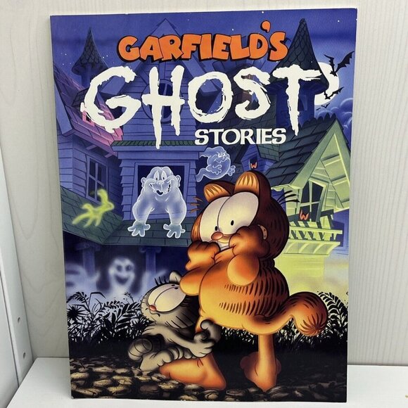 Vintage 1992 Garfield's Ghost Stories created by Jim Davis Mark Acey & Jim Kraft - Picture 1 of 9